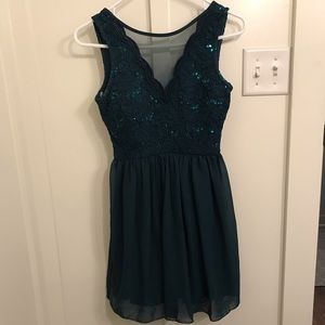 Semi-formal dress! Worn once!!